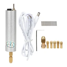 DIYWORK Портативный 4V мини Электрический Гравировка Резьба по дереву Ручка Комплект Мощность инструмент Аксессуары 19 шт./компл. миниатюрный инструмент