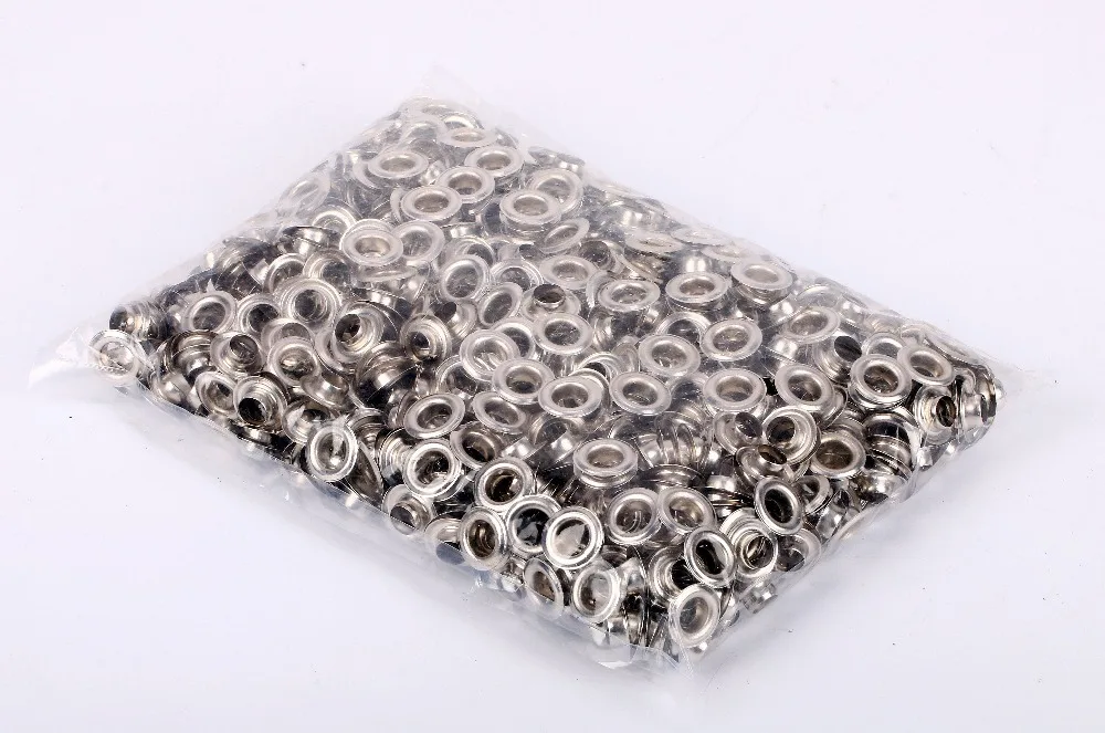 2021 New Consumables5.5 10 12mm lot Metal Eyelets Grommetsfor semi automatic eyelet grommt machine Fashion Practical Accessories 2023 factory supply portable semi automatic eyelet machine with different sizes 5 5mm 6mm 8mm 10mm 12mm