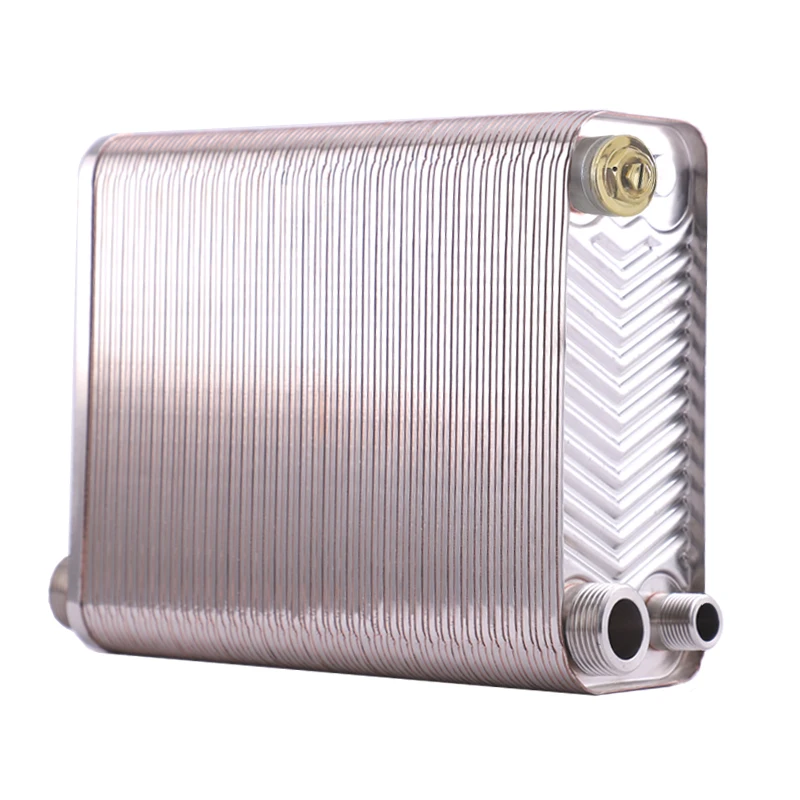 

1unit 120 Plates stainless steel heat exchanger Beer Wort Chiller Cooler Home Brewing Beer Brazed plate type water heater SUS304