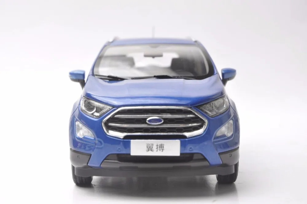 1:18 литая модель для Ford ECOSPORT синий мини внедорожник игрушечный автомобиль миниатюрная Коллекция подарков