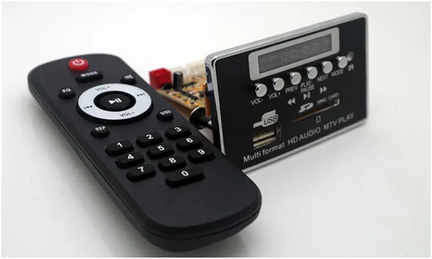 Беспроводная Плата декодера Bluetooth 4 2 5 В RM / RMVB FLAC APE BTMP4 MP3 JPEG ПЗУ AUX USB