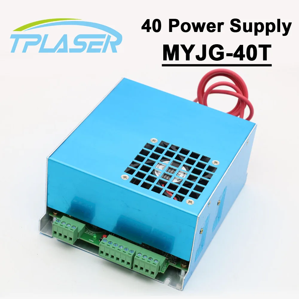 

110V 220V CO2 Laser Power Supply 40W MYJG-40T for CO2 Laser Engraving Cutting Machine 35-50W