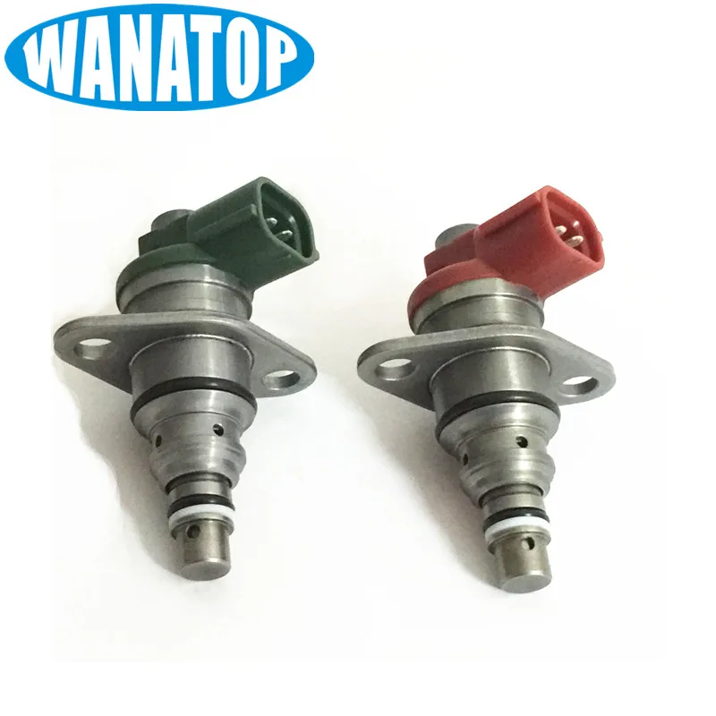 One Pair New SCV 096710 0120 RED 096710 0130 GREEN Fuel Suction Control 