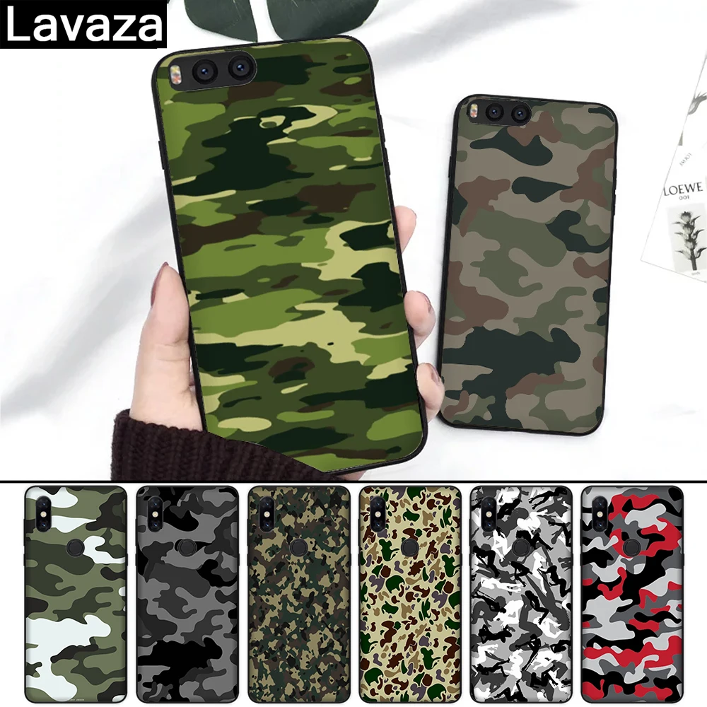 

Lavaza Camouflage Pattern Camo military Army Silicone Case for Xiaomi Redmi 4A 4X 5A S2 5 Plus 6 6A Note 4 Pro 7 8 k20 Prime Go