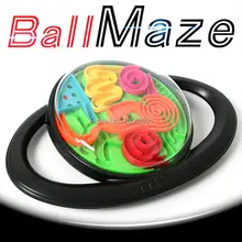3d шар лабиринт Волшебная головоломка семьи веселые игры 2 цвета, руль модель лабиринт Бал головоломки игрушки для всех малыша Интеллект игрушка