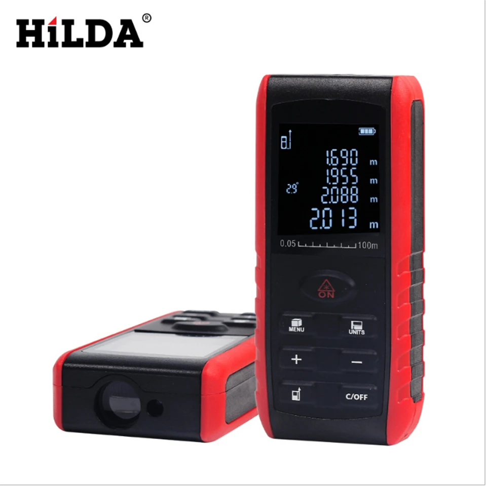 Hilda 40/60/80/100 meters high-precision laser rangefinder laser rangefinder distance measurement Hilda 40/60/80/100 meters high-precision laser rangefinder laser rangefinder distance measurement