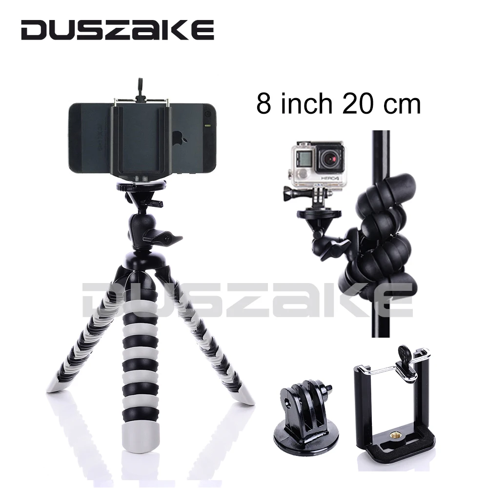 Mini Mobile Phone Stand font b Tripod b font Flexible Octopus Desktop holder Mount font b