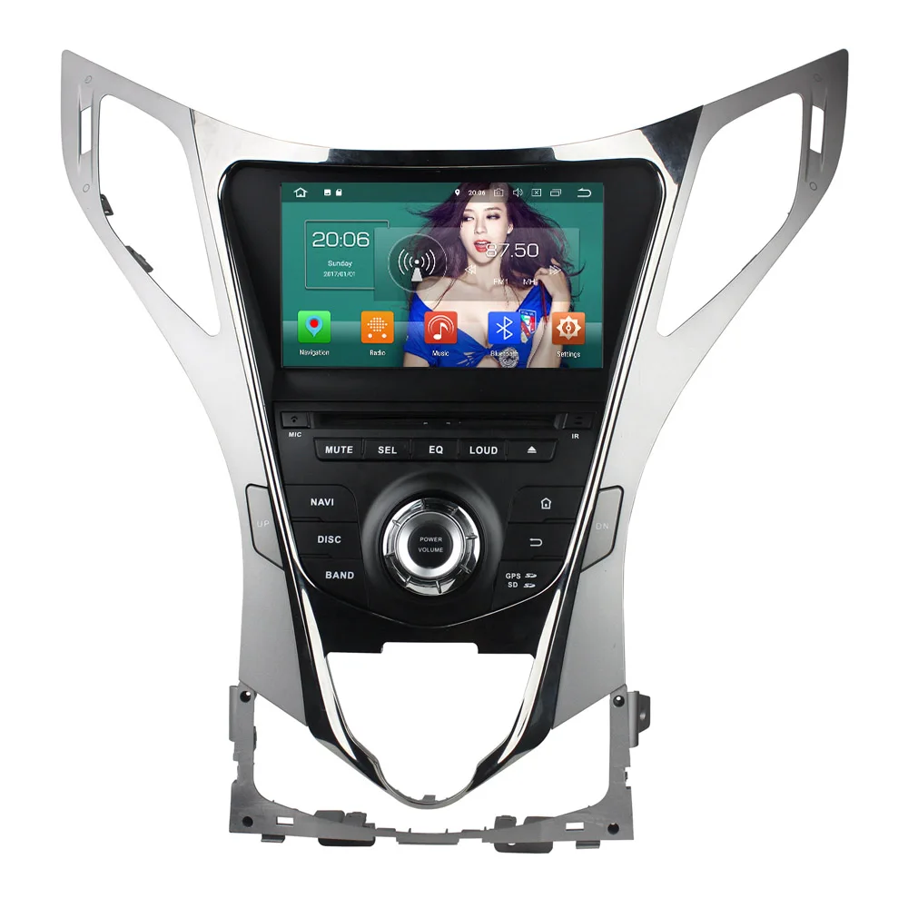 

KLYDE 8" 4G Android 8 Octa Core 4GB RAM 32GB ROM Car DVD Multimedia Player Radio For Hyundai Azera I55 Grandeur HG 2011 2012-13