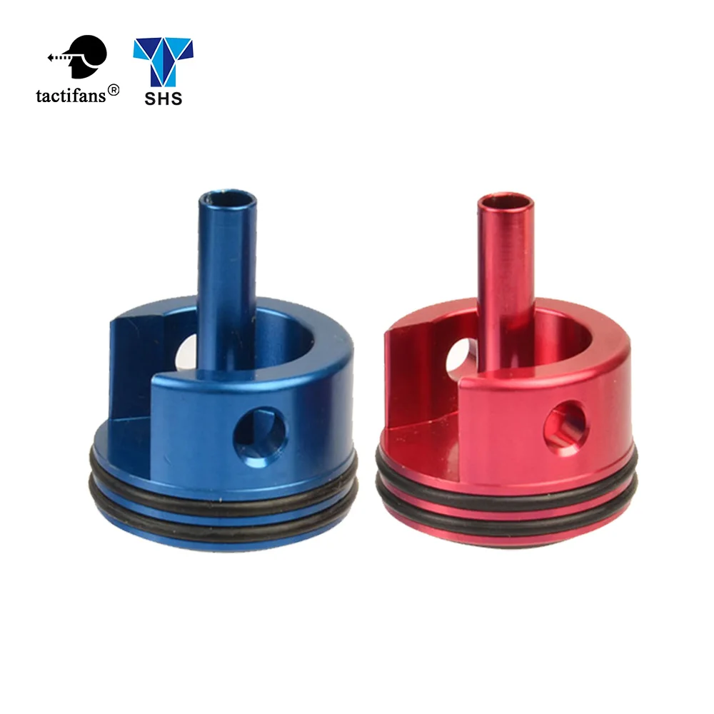 

Tactifans Alumium CNC Machined Ultra Cylinder Head for Airsoft AEG Ver.3 Gearbox G36/ G36C / SCAR / MASADA 2 Colors