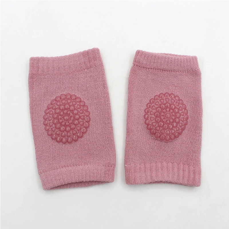 Helen115 милые детские для девочек и мальчиков безопасности Ползания локоть подушки мягкие наколенники протектор - Цвет: Розовый
