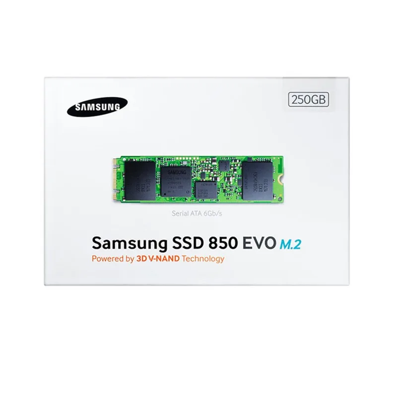  SAMSUNG 850 EVO M.2 SATA III SSD 250G Solid State Disk for Desktop Computers,Laptops,Tablet PC 