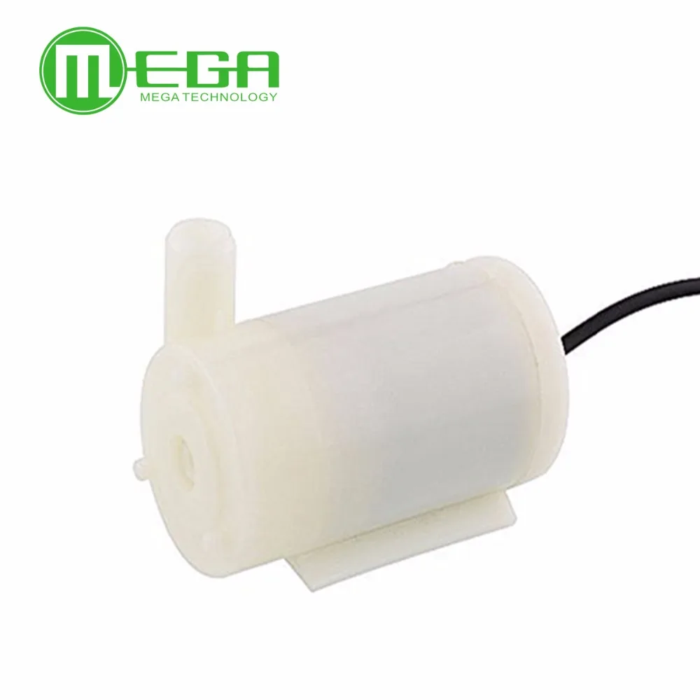 1pcs DC 3v 6v Mini Micro Submersible Water Pump Low Noise Motor pump 120L/H 1.1M Brushless Magnetic Driving | Электронные