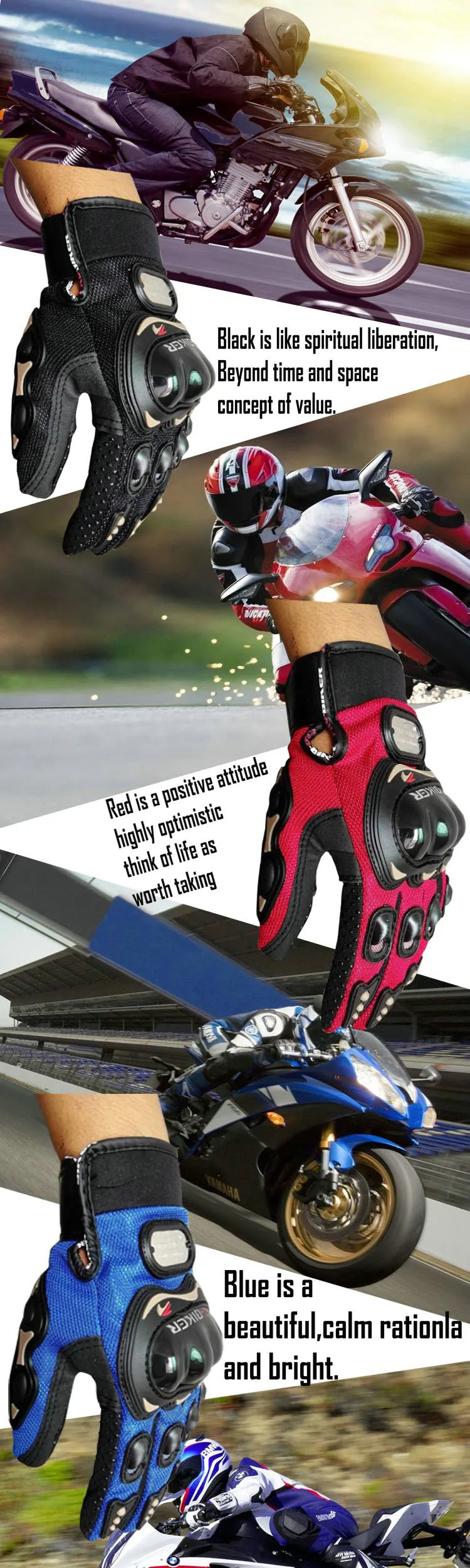 full finger motorcycle gloves