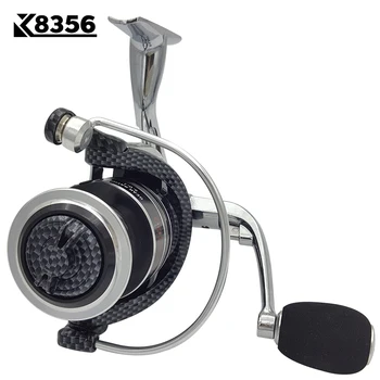 

K8356 Fishing Spinning Reel GX1000~GX6000 14BB 5.5:1 Carp Fishing Reel Metal Line Cup Left/Right Handle Saltwater Fishing Reel