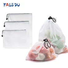 3 шт многоразовые мешки для овощей, фруктов, экологически чистые хозяйственные игрушки, сетчатые мешки для производства, кухонные сетчатые сумки для хранения