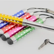 Хрустальная блестящая Выдвижная и тянущаяся ручка для сенсорного экрана для iPhone 8 iPod iPad для всех емкостных стилусов сенсорная ручка