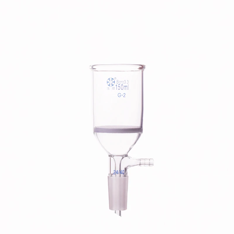 Filtration funnel with grinding mouth sand board Capacity 150ml Joint 24/40 Sand specifications G2 Bush | Канцтовары для офиса и