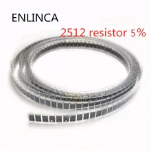 100 шт./лот 2512 smd резистор проволочного чипа 5% 0R-10M R001 R010 R100 R020 1R 10R 100R 1-10 K 100K 1 м 10 100 220 Ом 220R 470R 2,2 K 4,7 K