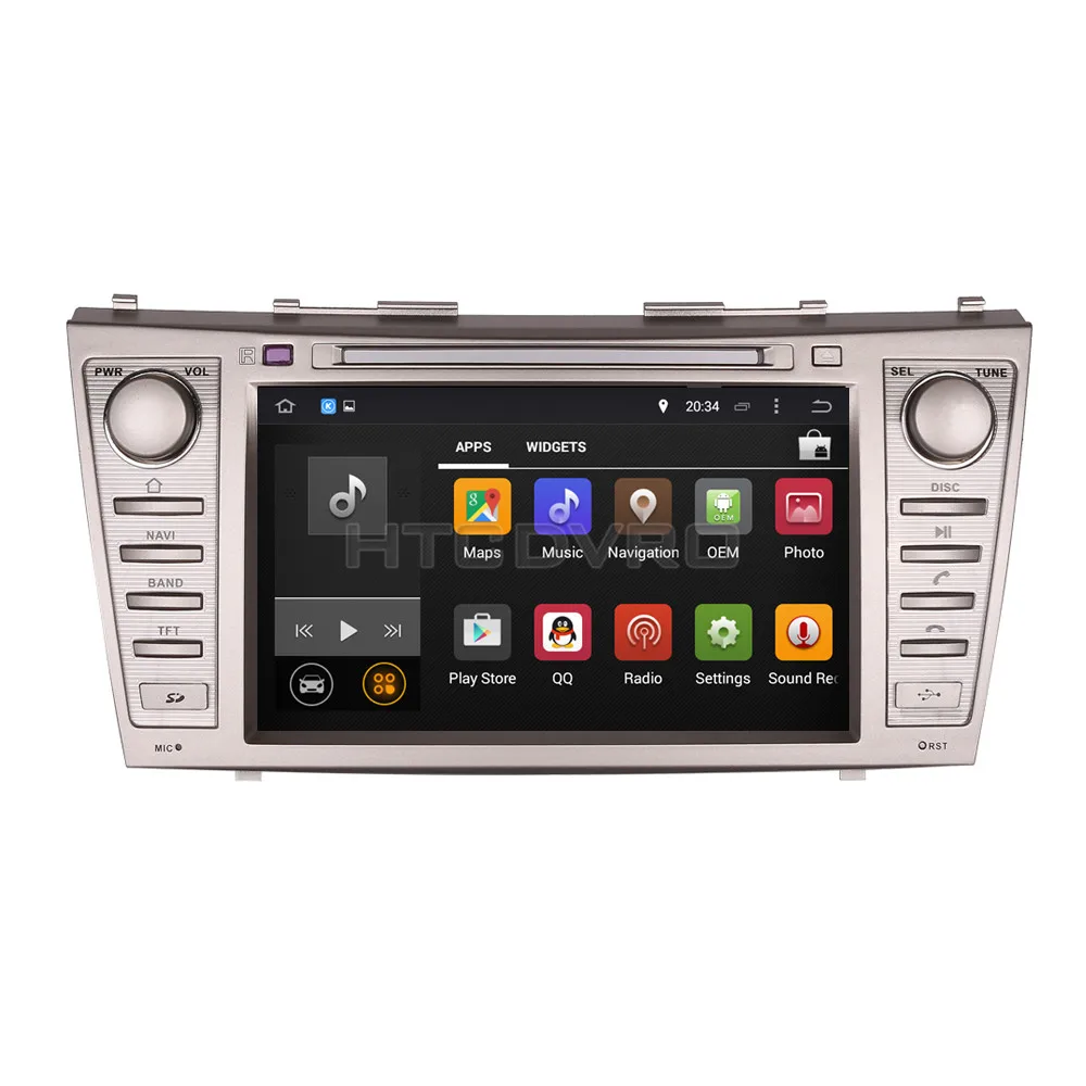 Excellent YMODVHT 8inch 4G Octa Core Android 9.0 7.1 Car DVD GPS for Toyota Camry 2007 2008 2009 2010 2011 Auto RDS Radio Audio Stereo 15