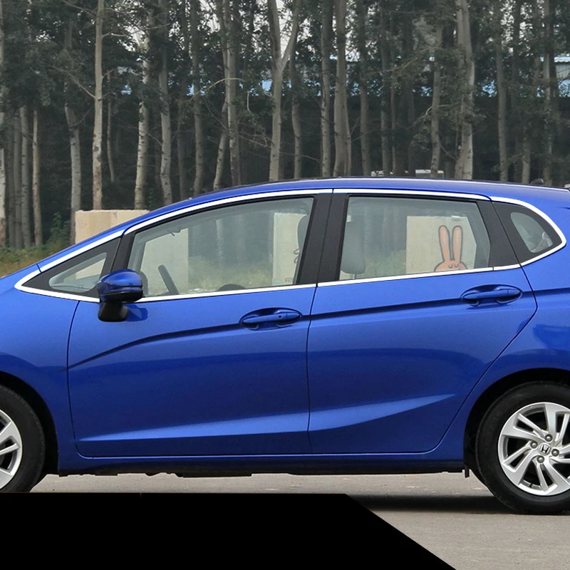 Наружная крышка для подоконника из нержавеющей стали отделка honda fit jazz 2008 2009 2010 2011