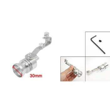

New Two Way Mount Universal Muffler Fake Turbo Sound Simulator BOV 30mm/ 1.2"