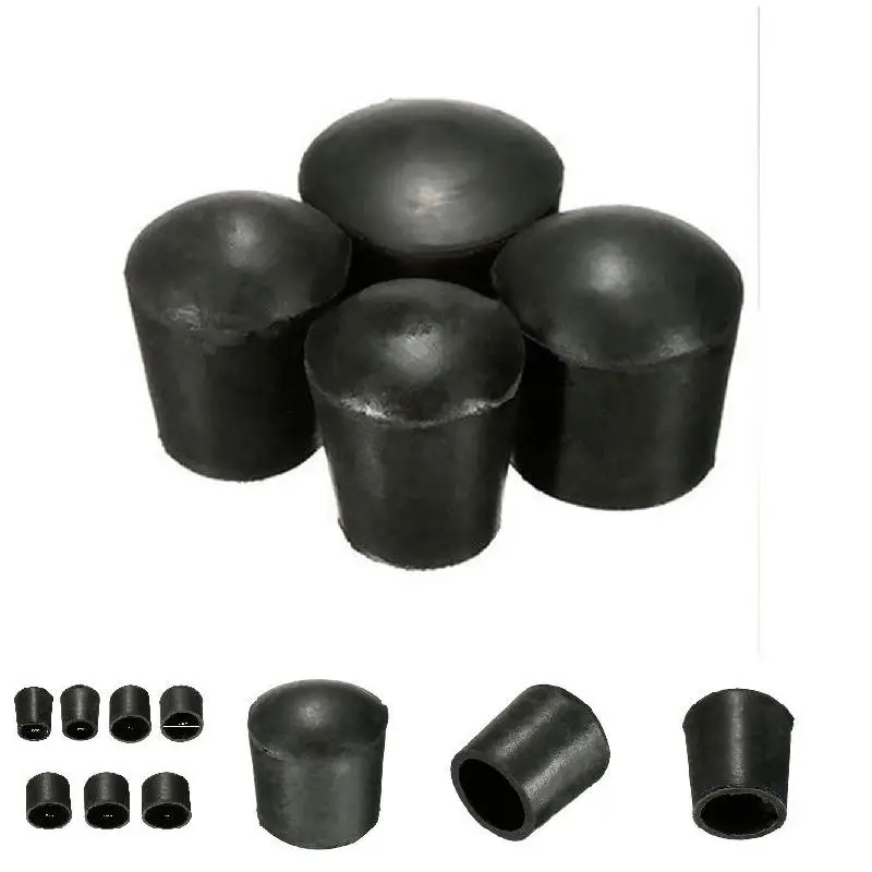 4Pcs/Set Rubber Protector Caps Anti Scratch Cover for Chair Table Furniture Feet Leg TN88