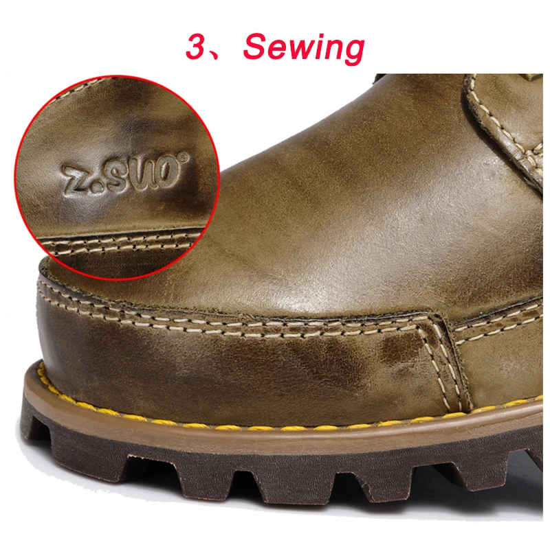 Großhandel Z. SUO Handgemachte Herbst Echtem Leder Herren Stiefel Schuhe Männer Arbeitsstiefel Gummi Retro Knöchel Reißverschluss Winter Braun Q608B Großhandel Z. SUO Handgemachte Herbst Echtem Leder Herren Stiefel Schuhe Männer Arbeitsstiefel Gummi Retro Knöchel Reißverschluss Winter Braun Q608B