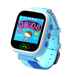 Q60 анти потеряла ребенка gps Tracker SOS позиционирования модная детская Smartband 1,22 дюймов Цвет Сенсорный экран SOS умные часы подарок