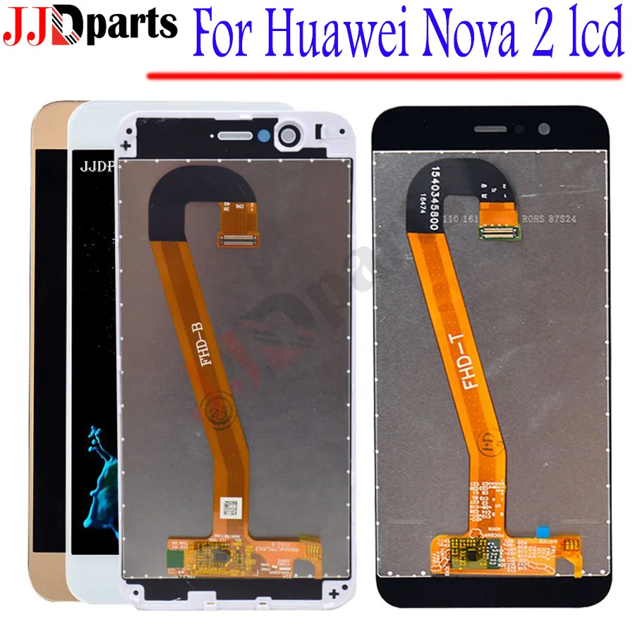 

100% Tested For Huawei Nova 2 LCD Touch Screen Digitizer Assembly Screen Huawei Nova 2 Screen For huawei Nova 2 display frame