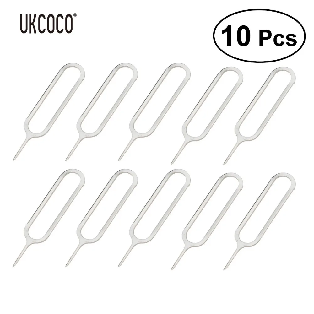 UKCOCO 10 шт. Универсальный sim-карты лоток Pin извлечения удаление иглы - Цена: 
