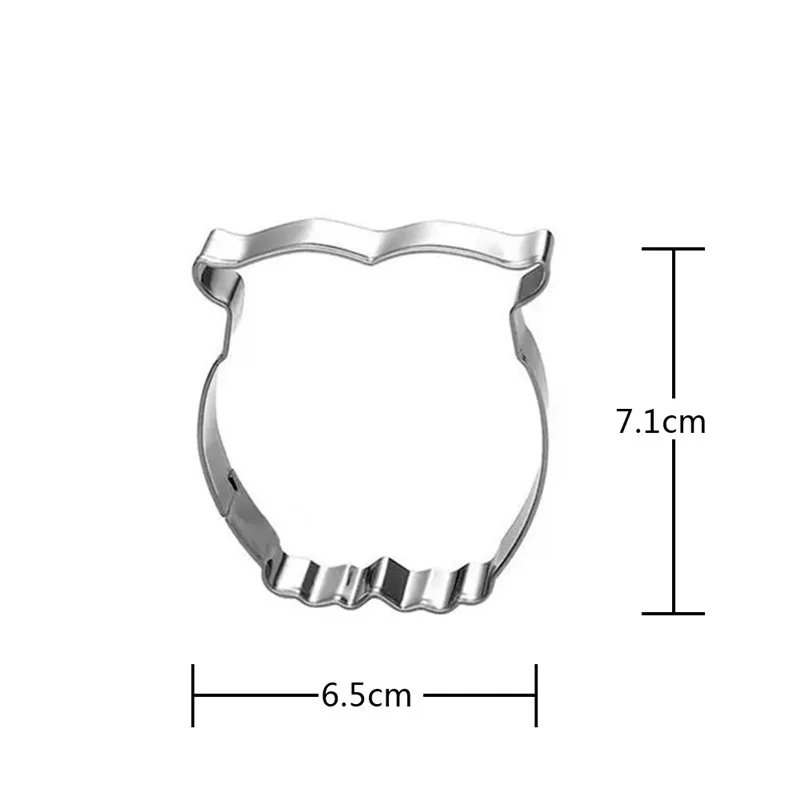 Из нержавеющей стали сова для нарезки печенья в виде яйца инструменты для резки фруктов форма для блинов пресс для печенья Форма для выпечки торта для выпечки фонданта