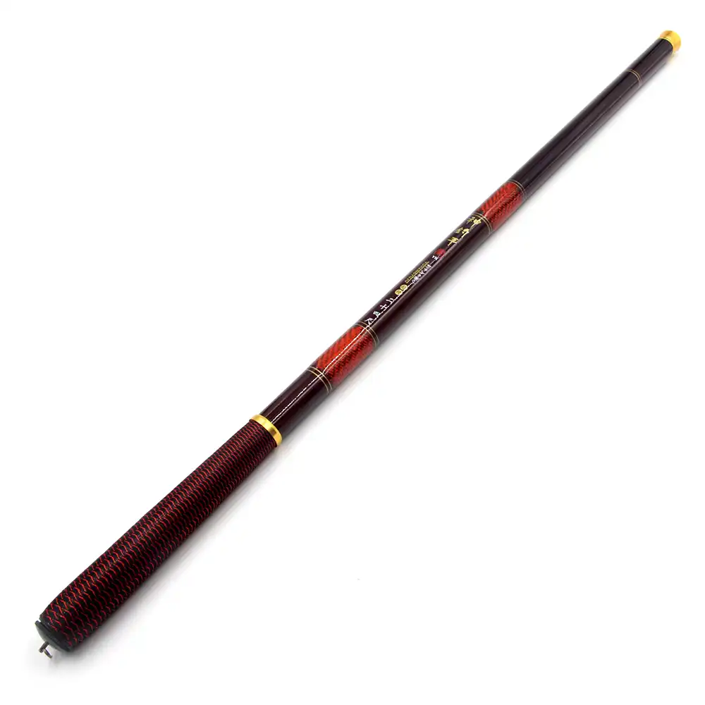 2.7-7.2 M Carbon Fiber Telescopic Fishing Rod Ultra-Light Stream Hand Pole Ca Feeder Fishing Pole,2.7 m