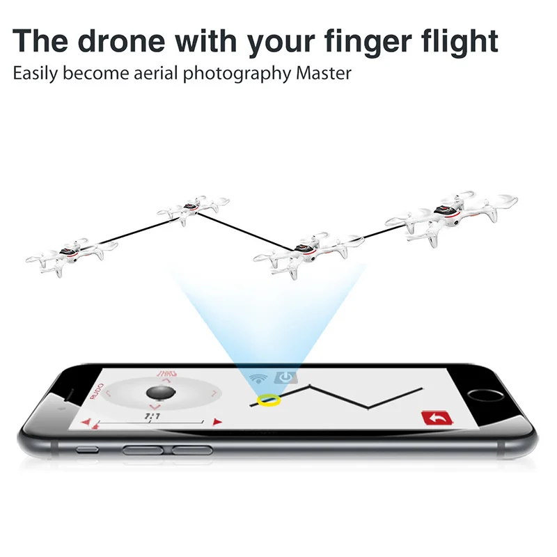 2 батареи SYMA Officail X15W Дрон с камерой HD 0.3MP FPV в реальном времени передача RC вертолет