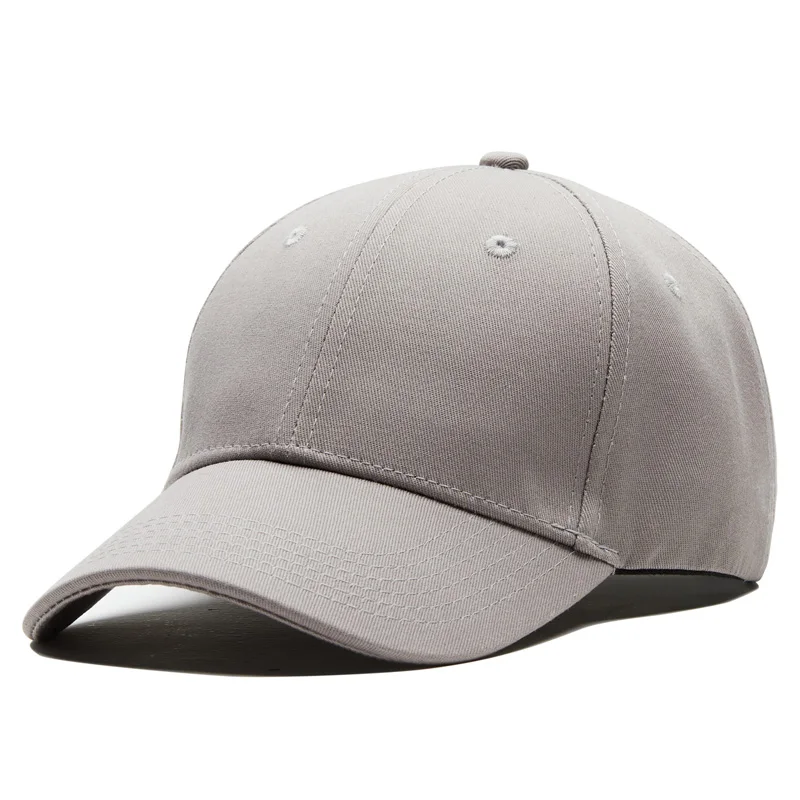 baseball-cap-pure-color-gray-mian