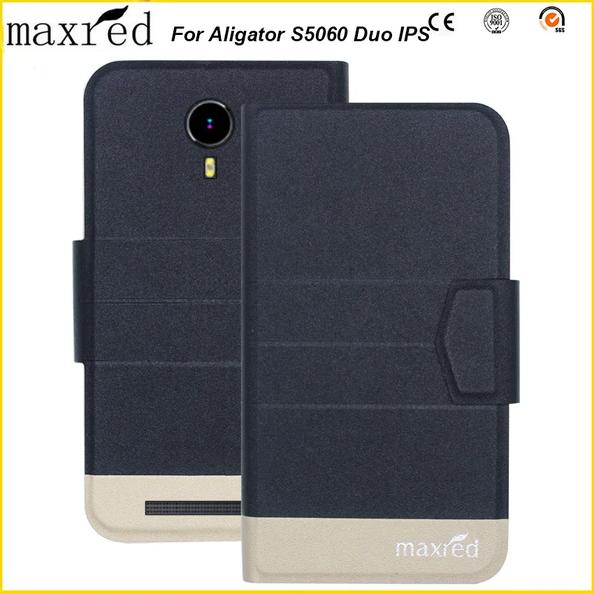 

Original! Aligator S5060 Duo IPS Case High Quality Flip Ultra-thin Luxury Leather Protective Case For Aligator S5060 Duo IPS