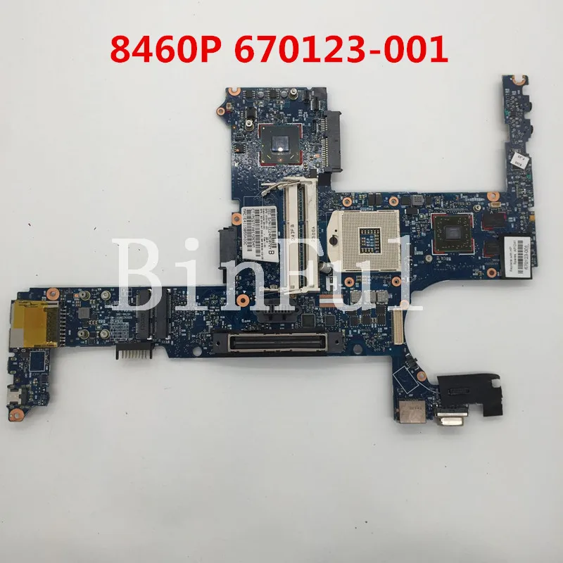 Высокое качество для 8460P 8460W материнская плата ноутбука 670123-001 670123-501 670123-601 HM65 QM67 DDR3