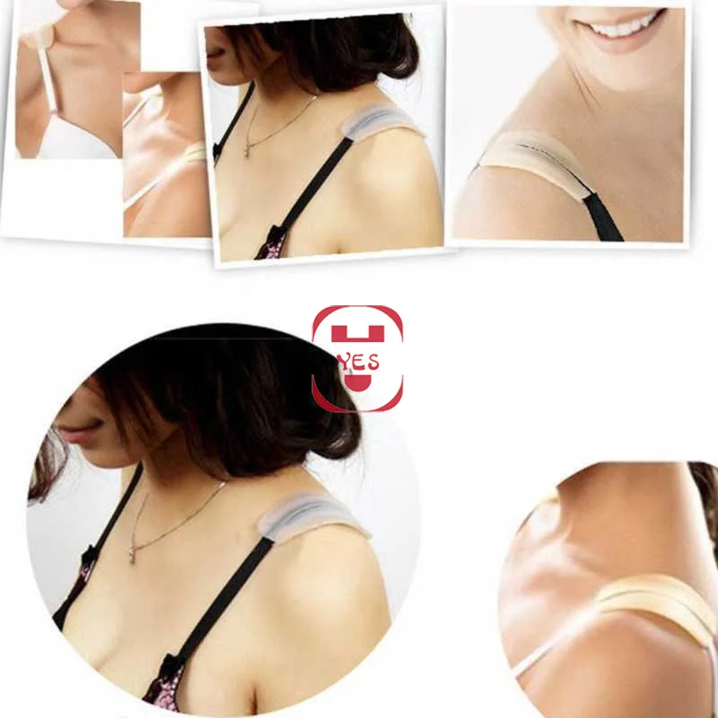 2Pcs Silicone Non Slip Shoulder Strap Pads Female Soft Bra Strap Cushions  Holder Relief Pain Bra Shoulder Pads for Woman - AliExpress