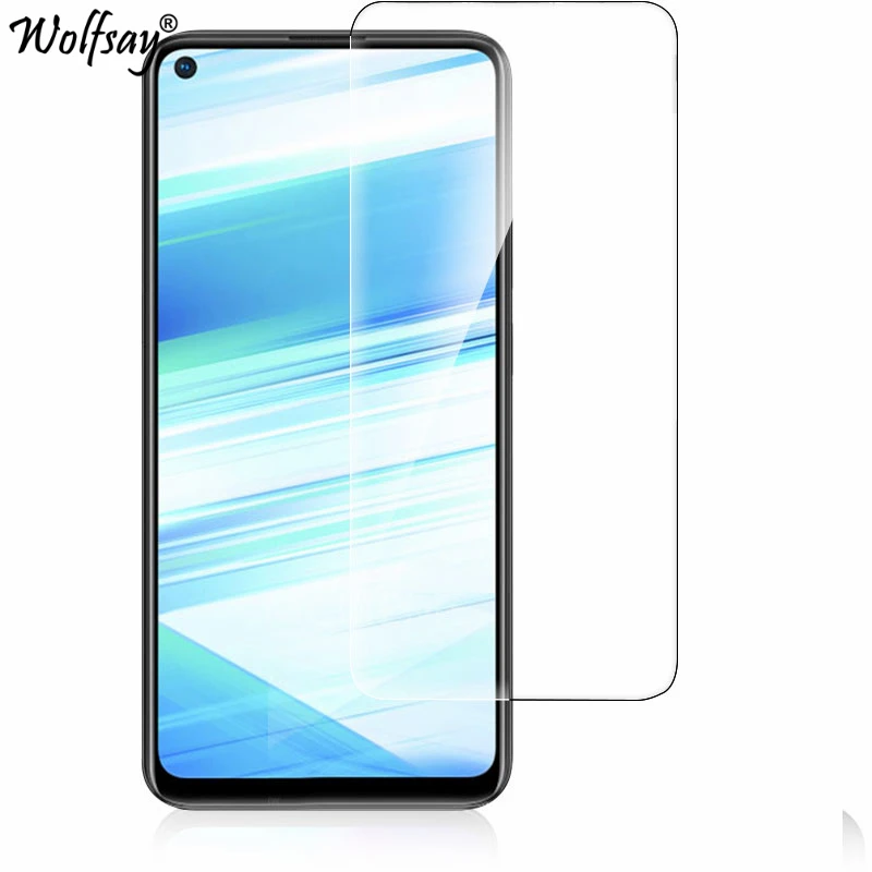 Стекло Wolfsay для телефона Vivo Z5x 2 шт. защита экрана закаленное стекло с защитой от