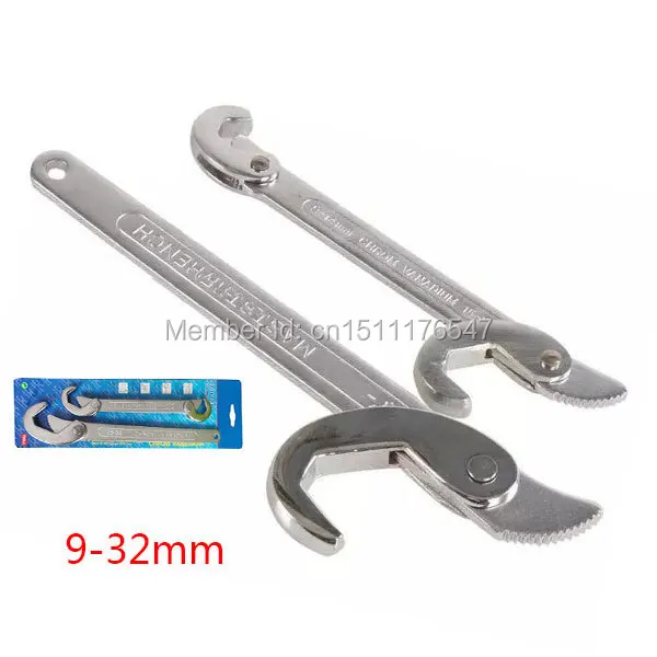 Rapid universal wrench chrome vanadium steel universal spanner wrench