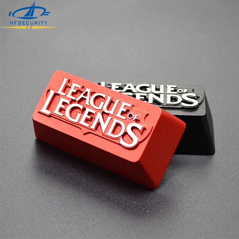 

[HFSECURITY] LOL Metal Backspace Mechanical Keycaps Alloy Caps for Gaming Fan
