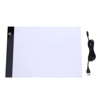 

ALLOYSEED A4 K2 LED Light Source Artist Thin Type Stencil Drawing Onderwijs Board Light Tracing Table Pad Comics Teach Copy
