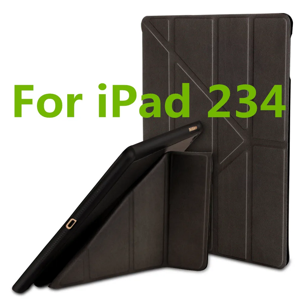 Чехол для iPad 2/3/4 смарт-чехол для iPad 9,7 из искусственной кожи чехол для iPad Mini 1 2 3 4 iPad 5 Air iPad 1 2 чехол с карандаш держатель - Цвет: 5