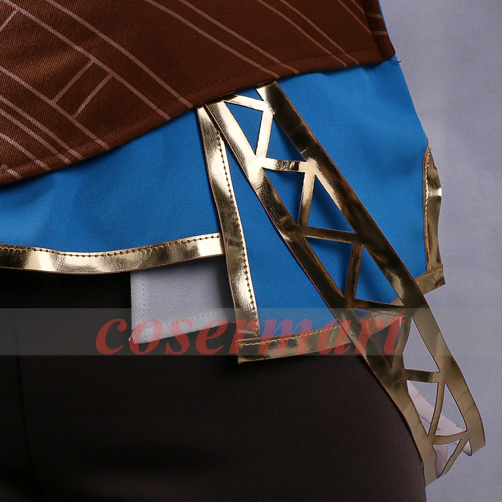Hot Game The Legend of Zelda Twilight Princess Costume Suits Adult Women Dress t-shirt  Pants Halloween Party Prop (7)