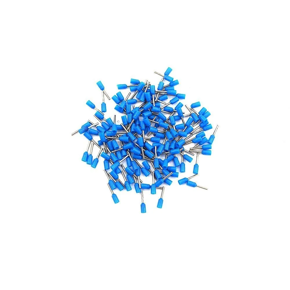 100PCS Insulated Cord End Terminal Crimp Ferrules Tubular Wire Connector