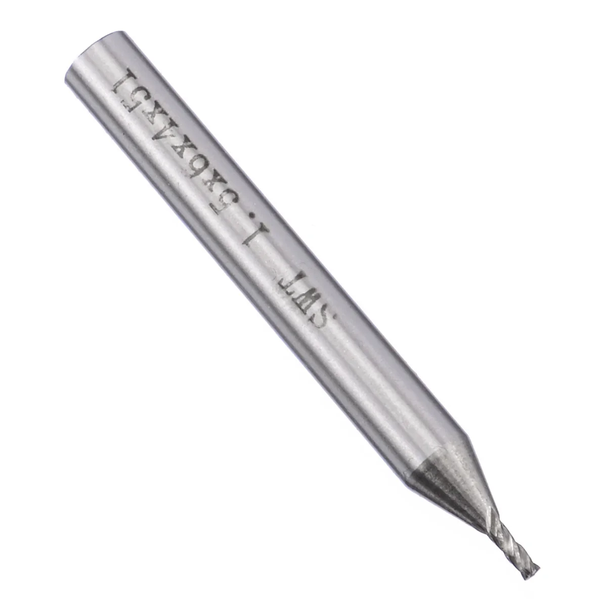 10Pcs 4 Flute End Mill 1.5/2/3/4/5/6/7/8/9/10mm High Speed Steel Straight Shank End Milling CNC Cutter Drill Bit Cutting Tool