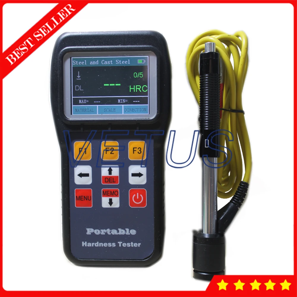 

Portable Backlight Color Screen Leeb Hardness Tester YHT500 With 600 Groups Data can be Stored Hardness Tesing Instrument