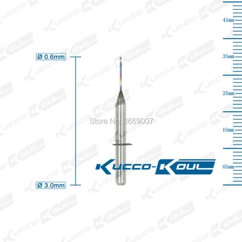 

Colorful coated zirconia milling burrs VHF CAD/CAM tools pmma/wax disk cutters 35x3x0.6mm dental drills 6 pcs/lot