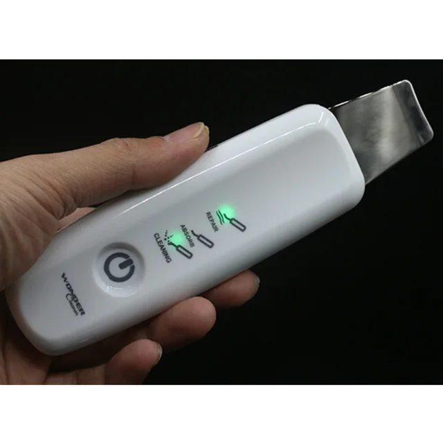 USHOW Ultrasonic Facial Cleaner Pores Deep Cleaning Cleanser Acne Wrinkle Cleaning Skin Care Machine SPA Massager Beauty