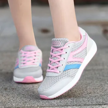 

MWY Women's Comfortable Running Shoes Women Outdoor Mesh Shoes Sport Deportivas Mujer Zapatillas Breathable Slip On Sneakers
