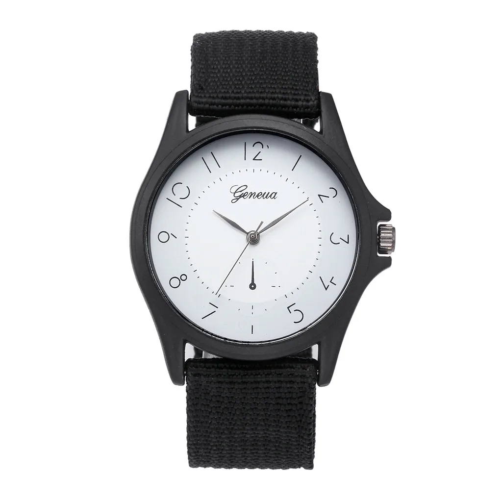 

reloj hombre 2019 Hot Sale Watch Men Classic Wristwatch Nylon Mesh Belt Watches Strap Quartz Fashion Casual relogio masculino